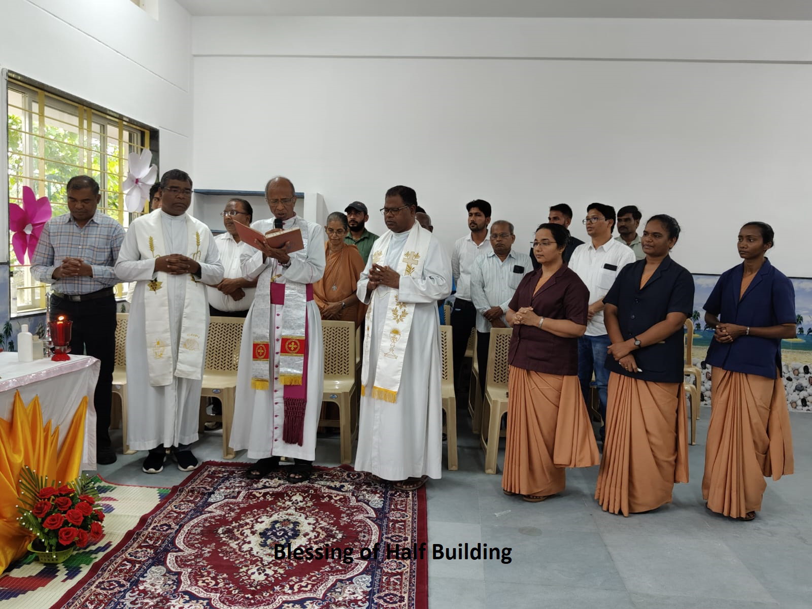 Blessing of Half Building
